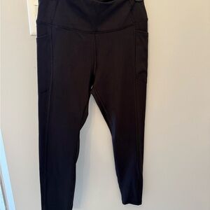 VSX Black Leggings with side pockets